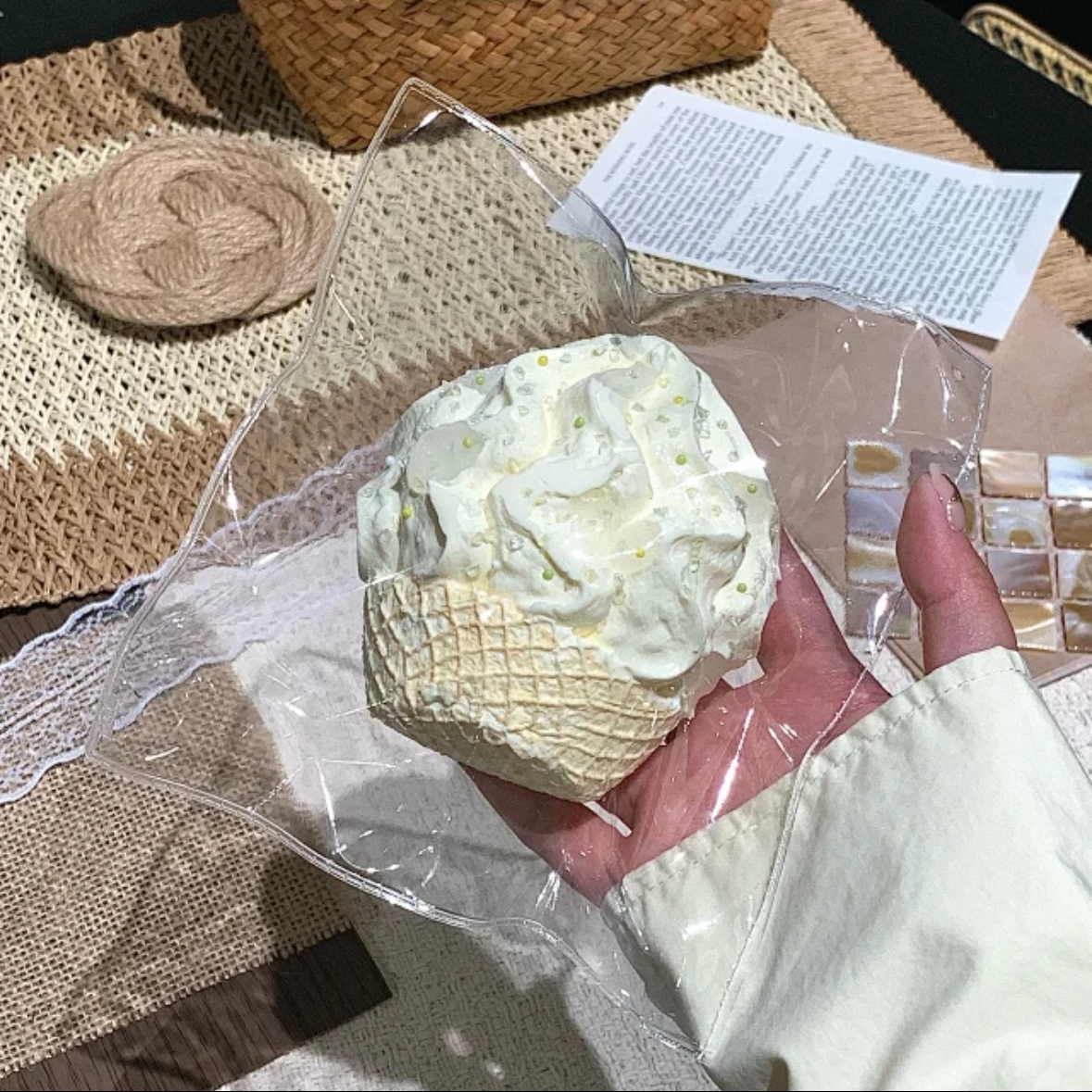 by joy 奶油乔一スクイーズ　奶油泥