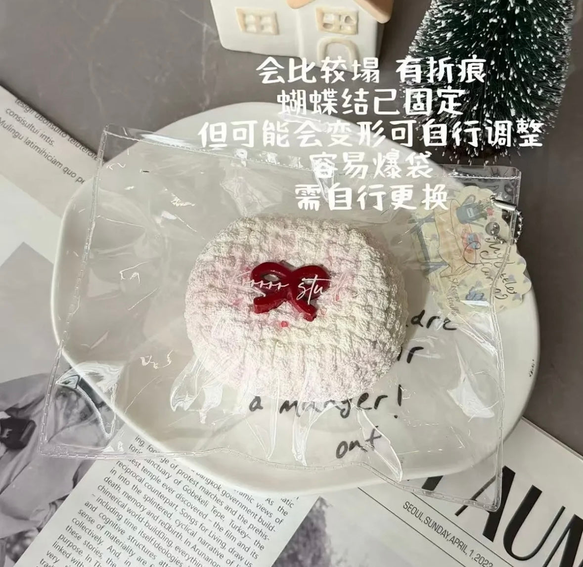 k5o kooooo スクイーズ　リボンケーキ