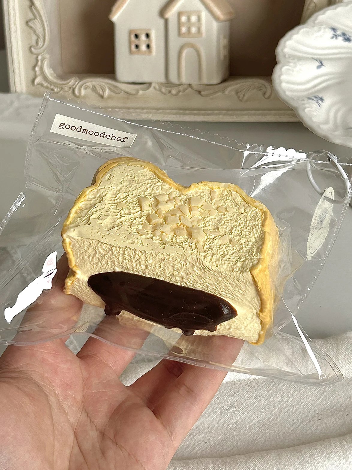 予約　goodmoodchef スクイーズ   乳膏泥 とろけるチョコレートトースト