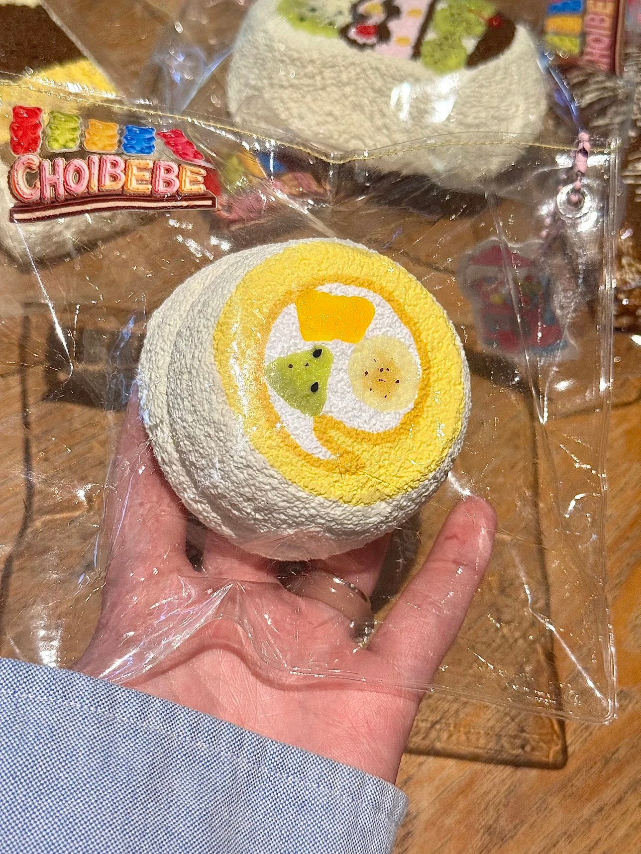 choibebe スクイーズ　绵绵泥 丸い　トースト　2