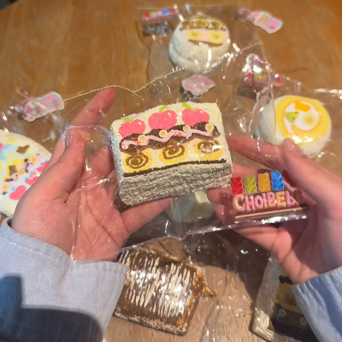 choibebe スクイーズ　绵绵泥 さくらんぼトースト