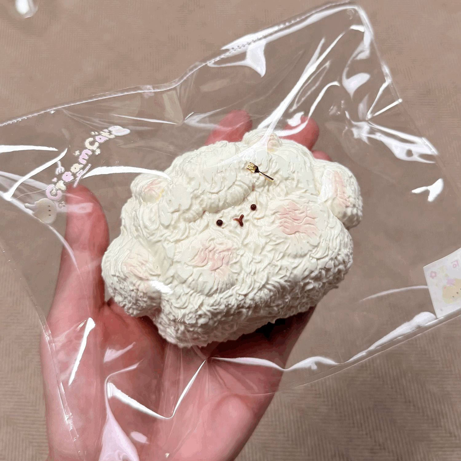 奶油猫 creamcat スクイーズ　奶油泥